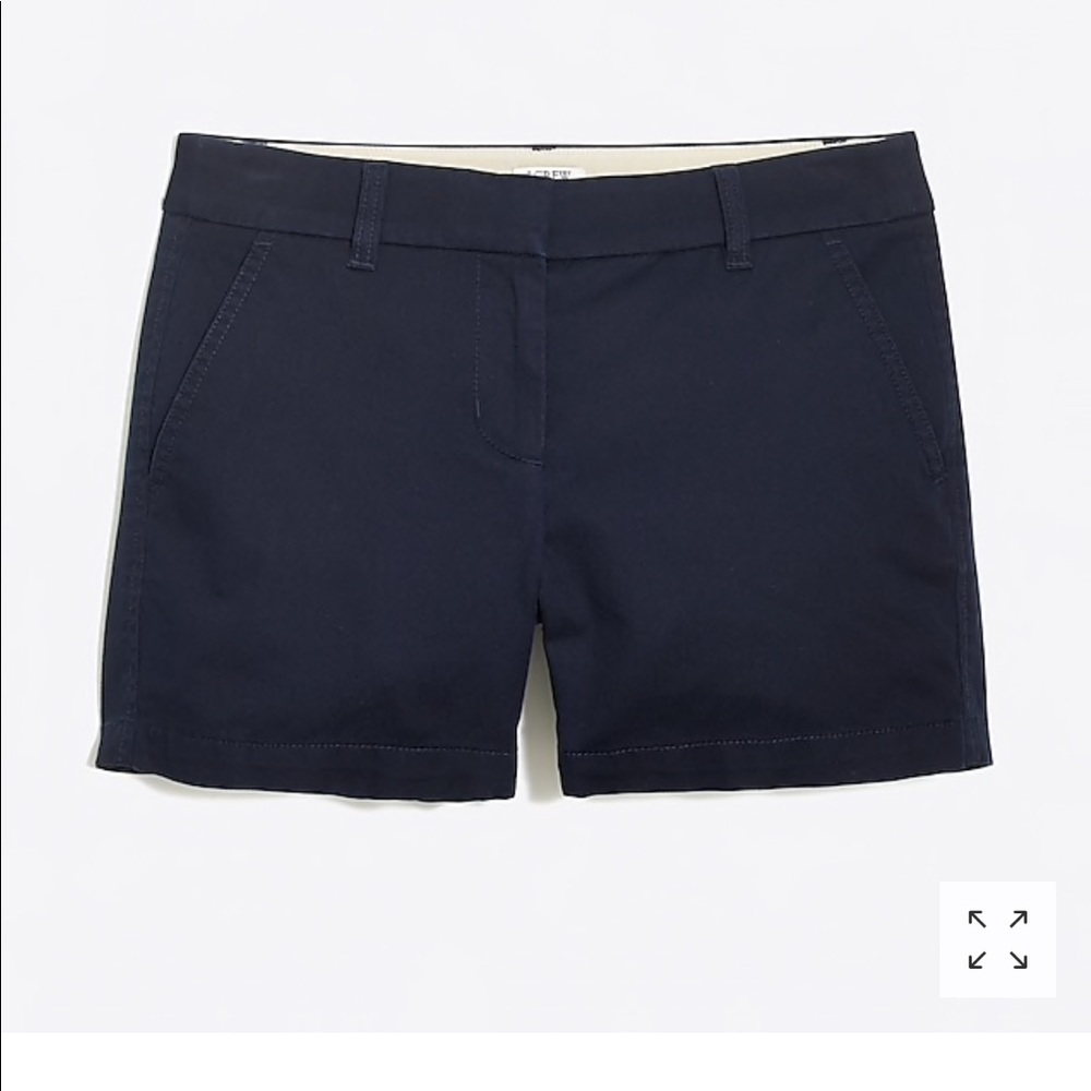 Jcrew navy 5’’ chino shorts
